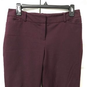 Burgundy Women’s Dress Pants